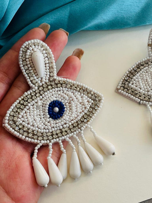 Bella Evil Eye Earrings