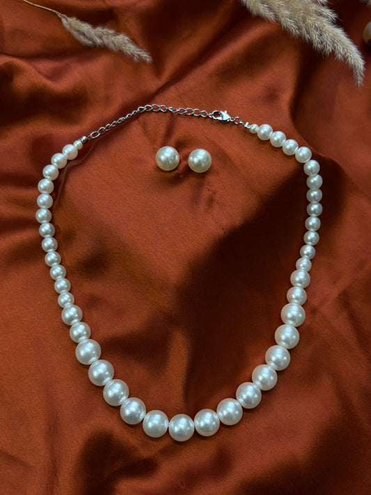 Dew Pearl Necklace Set