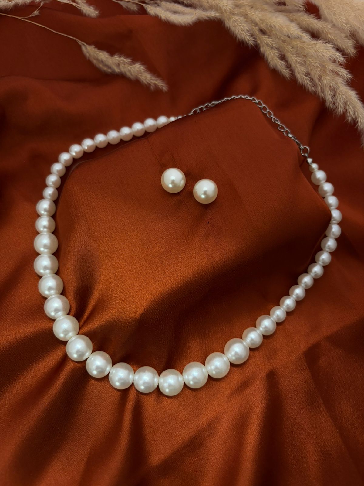 Dew Pearl Necklace Set