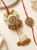 Ghungroo Grace Bhaiya Bhabhi Rakhi Combo