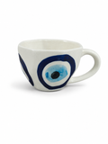 Evil Eye Ceramic Espresso Cup