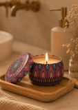 Mandala Glow Candle