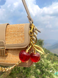 Cherry On Top Bag Charm