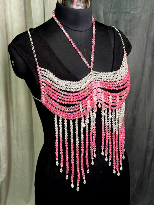 Too Hot to Handle Top Beaded Top