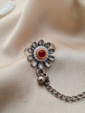Rajvanshi Oxidised Chain Ring