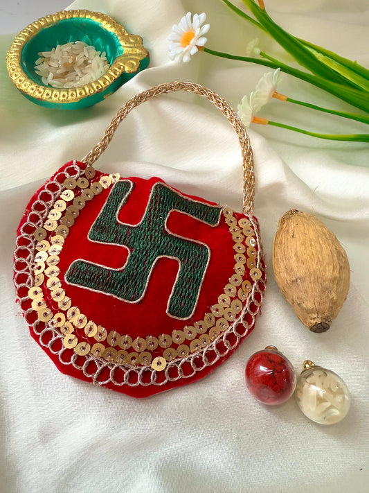 Swastik Shagun Potli Roli Chawal