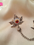 Diwaliyan Oxidised Chain Ring