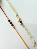 Divya Rudraksh Bhaiya Bhabhi Rakhi Combo