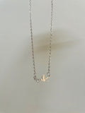 Silver Solitaire Bird Chain