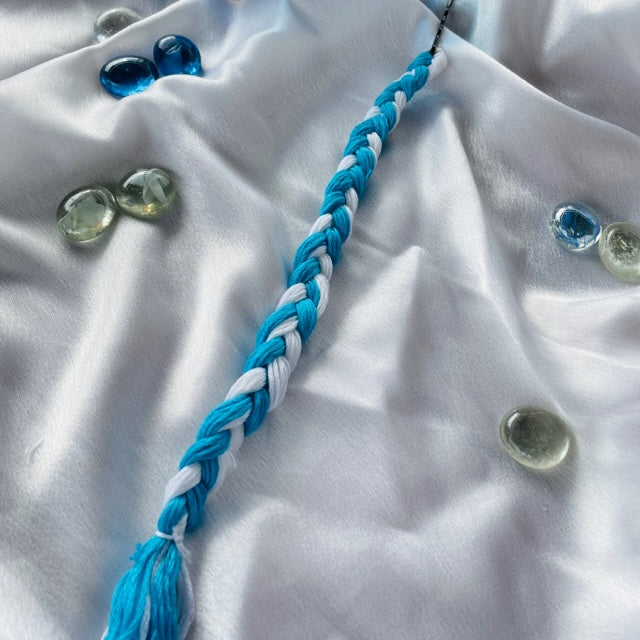 Hazel Hair Strands Sky