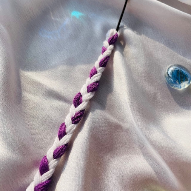 Hazel Hair Strands Purple