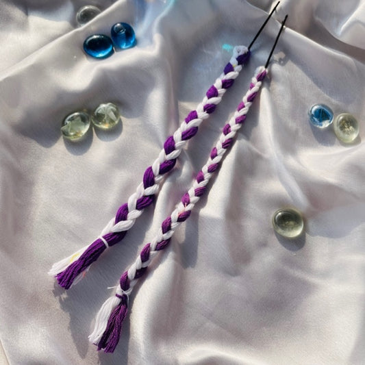 Hazel Hair Strands Purple