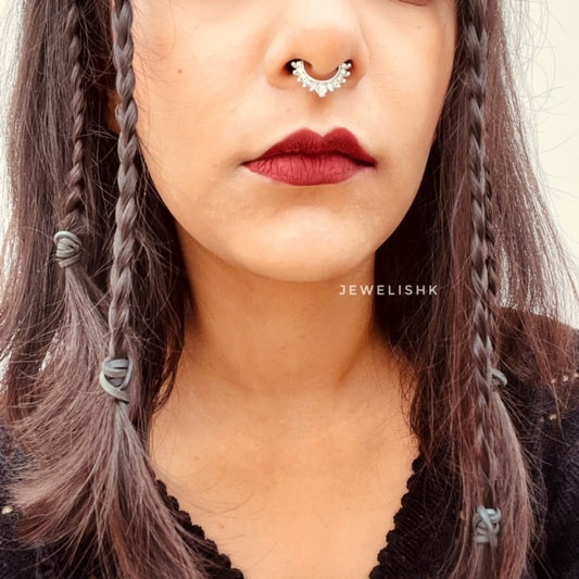 Crystal Septum Nose Ring