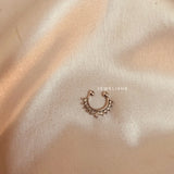 Crystal Septum Nose Ring