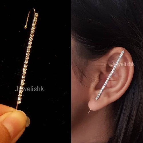 Straight Line Earcuff