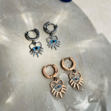 Edgy Evil Eye Huggies